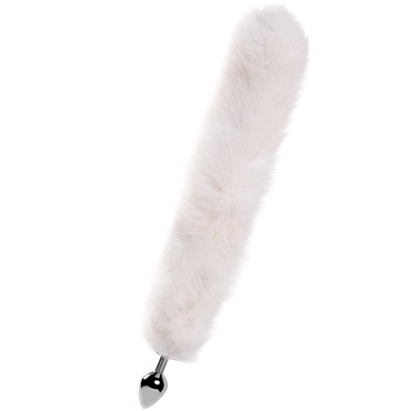 Wild Lust Анальная втулка из металла, серебристый/белый