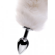 Wild Lust Анальная втулка из металла, серебристый/белый