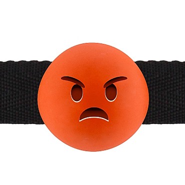 Shots Mad Emoji, оранжевый