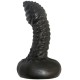 Биоклон Анальный плаг с пупырышками 9 см, черный