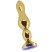 Shots toys Rich Gold Plug Purple Sapphire R4