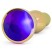 Shots toys Rich Gold Plug Purple Sapphire R4