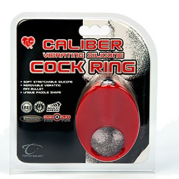 Topco TLC Caliber Vibrating Silicone Cock Ring
