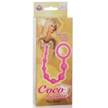 California Exotic Coco Licious Play Beads, розовая