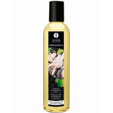Shunga Natural Massage Oil Organica Aroma & Fragrance Free, 240 мл