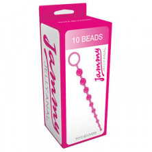 Toyz4lovers Jammy Jelly Anal 10 Beads, розовые