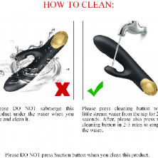 Baile Pretty Love Royal Pleasure Vibrator With Sucking Function, черный