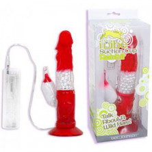 Doc Johnson I Vibe Rabbit, красный