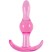 NS Novelties Jelly Rancher Wave T-Plug, розовая