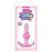 NS Novelties Jelly Rancher Wave T-Plug, розовая
