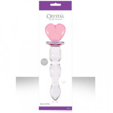 NS Novelties Crystal Heart Of Glass, розовый