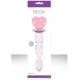 NS Novelties Crystal Heart Of Glass, розовый