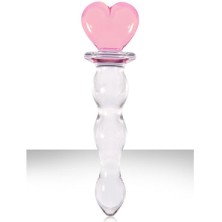 NS Novelties Crystal Heart Of Glass, розовый