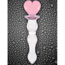 NS Novelties Crystal Heart Of Glass, розовый