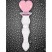 NS Novelties Crystal Heart Of Glass, розовый