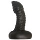 Биоклон Анальный плаг с пупырышками 11 см, черный