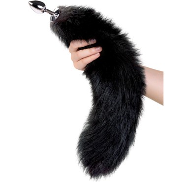 Wild Lust Анальная втулка из металла, серебристый/черный