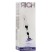 Shots toys Rich Silver Plug Purple Sapphire R4