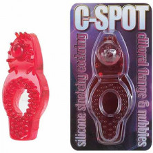 Gopaldas C-Spot Cock Ring красный