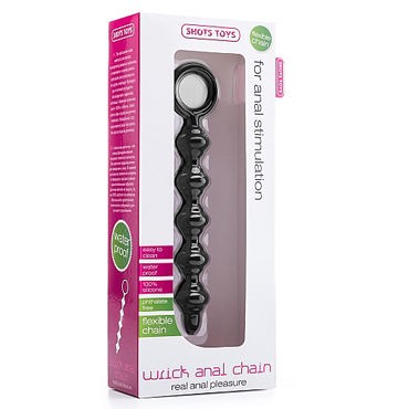 Shots Toys Wrick Anal Chain, черная