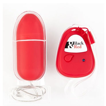 Toyfa виброяйцо, 8 см, красное