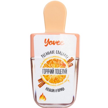 Yovee by Toyfa Бальзам для губ Горячий поцелуй, 5.5 мл
