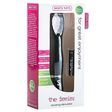 Shots Toys The Feeler, черный