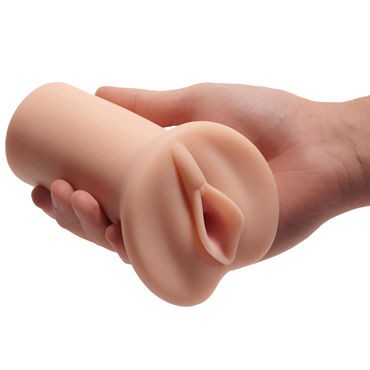 Pornhub Bump and Grind Pussy Stroker, телесный