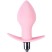 Точка Любви Анальная пробка Bulb Anal Plug, розовая