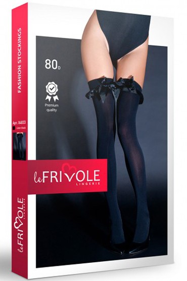 Le Frivole Sense Плотные чулки 80 den, черные