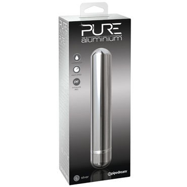 Pipedream Pure Aluminium Silver Large