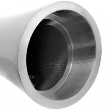 Pipedream Pure Aluminium Silver Large