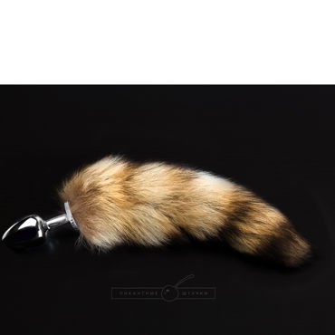 Пикантные штучки Большая анальная пробка, серебристая