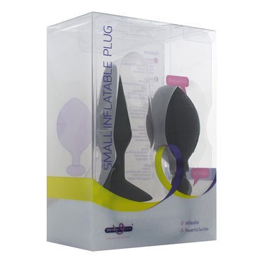 Seven Creations Small Inflatable Plug, черная