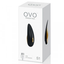 Ovo S1 Клиторальный стимулятор, черно-золотой