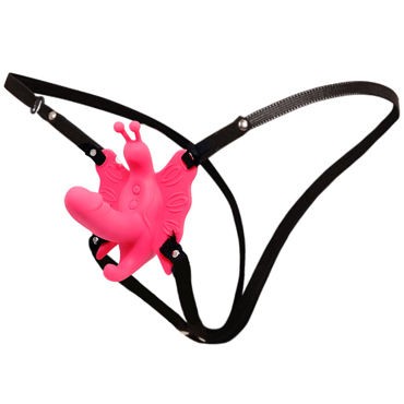 Baile Ultra Passionate Harness Бабочка, розовая