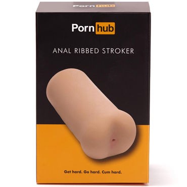 Pornhub Anal Ribbed Stroker, телесный