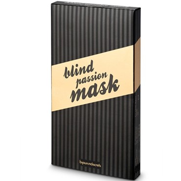Bijoux Blind Passion Mask, черная