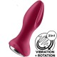 Satisfyer Rotator Plug 2+, фуксия