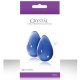 NS Novelties Crystal Kegel Eggs, голубой