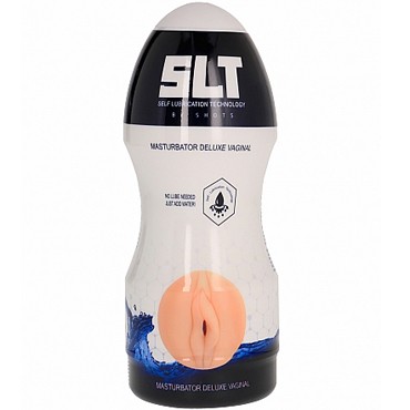 Shots SLT Self Lubrication Masturbator Deluxe Vagina, телесный