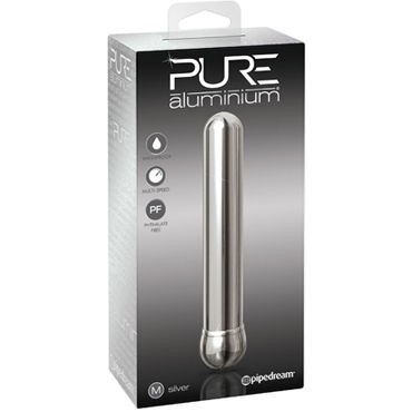 Pipedream Pure Aluminium Silver Medium