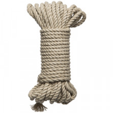 Doc Johnson Kink Bind & Tie Hemp Bondage Rope 9м, бежевая