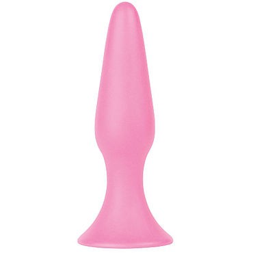 Shots Toys Silky Butt plug, розовая