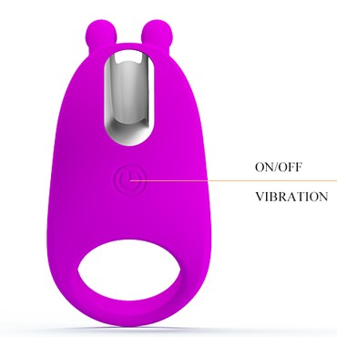 Baile Pretty Love Rabbit Vibrator, фиолетовое