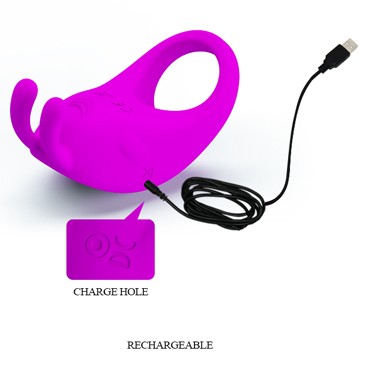 Baile Pretty Love Rabbit Vibrator, фиолетовое