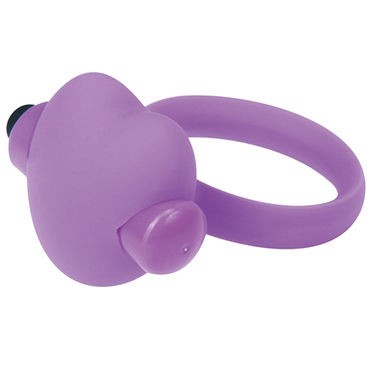 Toyz4lovers Silicone Heart Beat, фиолетовое