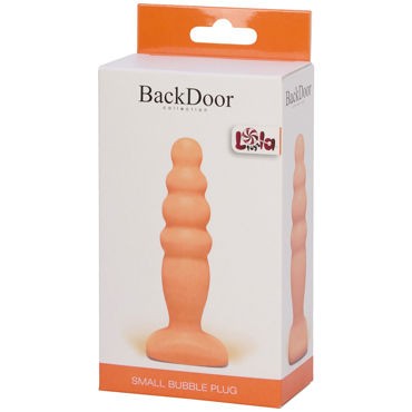 Lola Small Bubble Plug, телесный