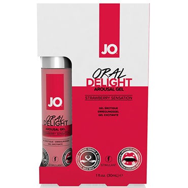 JO Oral Delight Strawberry Sensation, 30мл
