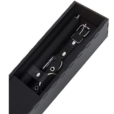 Pecado Бандажный набор 4 точки фиксации (распорка, наручники, оковы), черный